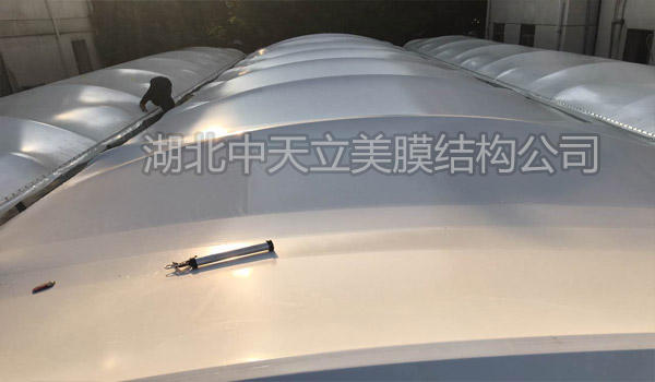 膜结构自行车停车棚